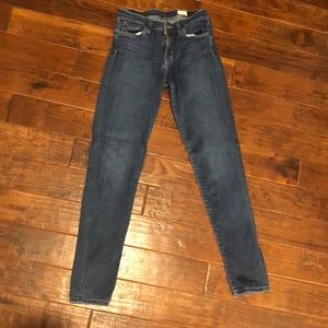 Bridge by Gly Mid Rise Skinny 27 Darkwash